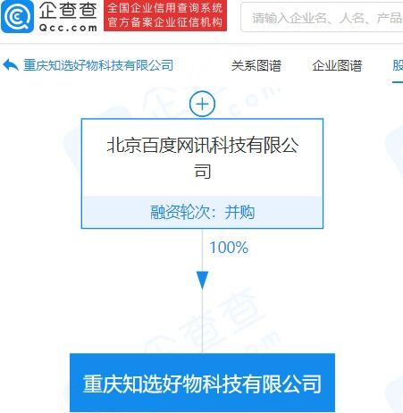 知选好物公司成立，经营范围涵盖网络文化经营，布局数字内容新赛道